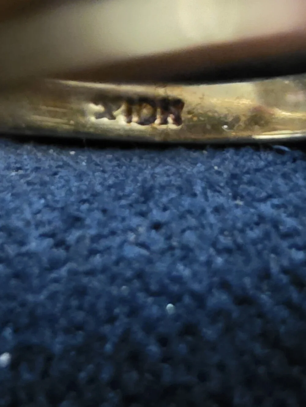 10k Diamond Blackhills Yellow Gold Ring (Vintage)